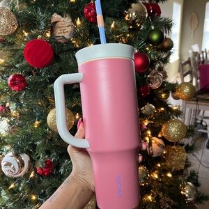 Owala 40 oz Pink Travel Mug